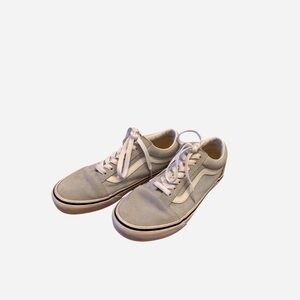 Light blue Vans Old Skool trainers